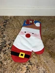 Holiday Time Santa Claus Christmas Oven Mitt Quilted Kitchen Decor New. Fixed Price $9.00.