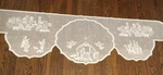 Heritage Lace Silent Night 18 X 88 Cream Mantle Scarf Nativity Usa Nwop. Fixed Price $18.00.