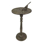 Zeckos Cast Iron Bronze Dragonfly Sundial Home Garden Decorative Sculpture. Fixed Price $91.75.
