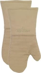 All Clad Silicone Oven Mitt Heat Resistant Up To 500 Degrees Cappuccino Nwt. Fixed Price $29.99.