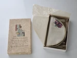 Rare Vintage Oven Cloth Mitts Boston Original Box. Fixed Price $14.00.
