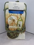8 Piece Mainstay Kitchen Set Plus 2 Pc. Fixed Price $7.00.