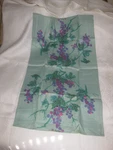 Vintage Vera Neumann All Linen Nos Kitchen Tea Towel Berries Ladybug. Fixed Price $38.00.