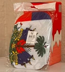 Everbright Trading Inc Multicolor Pictorial Oven Mitt Palm Tree Cart Design. Fixed Price $15.99.