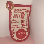 Vtg Coca Cola Oven Mitt Pot Holder Coke Is In Several Languages 80S Unused. Fixed Price $7.50.