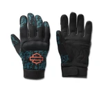 Harley-davidson Men's Mesh Motorcycle Gloves Dyna Knit Blue, 98137-23VM. Fixed Price $57.20.