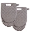 Kitchenaid Asteroid Mini Oven Mitt, 5.5"X8", Grey 2 Count G-04. Fixed Price $16.50.