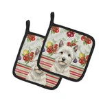Carolines Treasures WDK8450PTHD Unisex Adult Westie Vegetables Pot Holders - .... Fixed Price $28.06.
