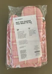 To The Market Pink Scotty Oven Mitt & Pot Holder Set New Sealed Plastic. Fixed Price $14.00.