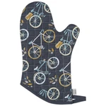 Now Designs Oven Mitt 'sweet Ride' Bicycles 515899 Navy Blue Kitchen/dining Chef. Fixed Price $19.99.