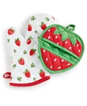 The Cellar Farm Fresh Oven Mitt & Pot Holder Set, Created For Macy's. Fixed Price $12.99.