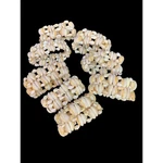Set Of 8 Seashell Napkin Rings Cowrie Beach Home. Fixed Price $29.00.