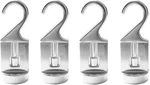 Pot Rack Solid Cast Swivel Hooks Strong And Sturdy Space Saving Set Of 4. Fixed Price $33.07.