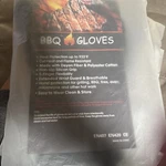 Extreme Heat Resistance Bbq Gloves Blue & Black Brand New!!. Fixed Price $9.09.
