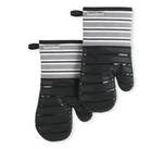 Kitchenaid Albany Oven Mitt 2-PACK Set Matte Black 7"X13". Fixed Price $19.99.