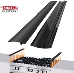 Flsepamb Silicone Stove Gap Covers, 2 Pack Heat Resistant Oven Filler Seals. Fixed Price $10.14.