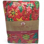 Nantucket Home Mommy & 6 Piece Baking Set Christmas Cotton Apron Mitt Nip. Fixed Price $14.99.
