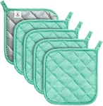 Joyhalo 5 Pack Heat Resistant Pot Holders - Terry Cloth Sets For Cooking & Bakin. Fixed Price $19.95.