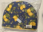 French Provencal Lemons Blue Tea Cozy Cosy Now Designs 100% Cotton. Fixed Price $29.99.