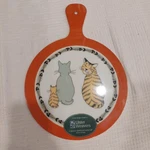 Melamine Tray/cutting Board W/cats By Ulster Weavers Made Italy. Fixed Price $35.00.