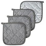 Square Hot Pads Quilted Heat Resistant Kitchen Pack Of 4. Fixed Price $12.15.