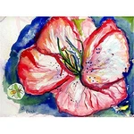 Betsy Drake Hibiscus Place Mat Set Of 4. Fixed Price $45.15.