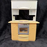 Barbie Kitchen Stove Oven Real Now Set Doors Open Vintage Mattel Doll 1999. Fixed Price $12.98.