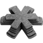 40 Pcs Gray Pot And Pan Protectors 5 Sizes Cookware Stacking Separators. Fixed Price $35.79.
