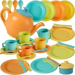 Kitchen Accessories And Tea Set For Kids, Toddler Play Toy Dish .... Fixed Price $29.50.