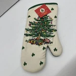 Spode Christmas Tree Oven Mitt Hot Pad New. Fixed Price $11.99.