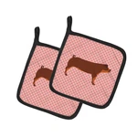Caroline's Treasures Carolines BB7942PTHD Duroc Pig Pink Check Pair. Fixed Price $41.36.