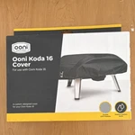 Ooni Koda 16 Cover Weather-resistant Matte Black Polyester/aluminum UU-P0AF00. Fixed Price $29.99.