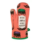 Blue Q B*tch I'm The Secret Ingredient Oven Mitt For Cooking Gift Idea Chef. Fixed Price $18.99.