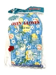 Oven Glove Heat Resistant Padded Cooking Mitt Blue Baking/bbq/potholder Pk Of 1. Fixed Price $6.88.