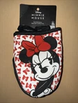 2 Pack Of Disney Minnie Mickey Mini Oven Mitts. Fixed Price $6.49.