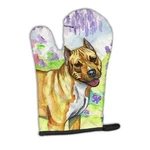 Caroline's Treasures Pit Bull Oven Mitt 7093OVMT. Fixed Price $21.99.