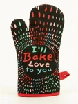 Blue Q Kitchen Oven Mitt 100% Cotton Hostess Bridal Shower Wedding Gift Fav. Fixed Price $29.95.