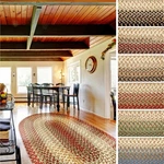Classic Braided Rug For Indoor / Outdoor Use 2X3 To 10X13 Ovals Rounds Runners. Fixed Price $523.96.