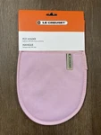 "chiffon Pink" Creuset 100% Cotton Fabric Oval Pot Holder Hot Pad Textiles. Fixed Price $60.99.