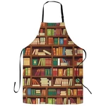 Library Book Shelf Apron, Stocking Stuffers 28*33IN,. Fixed Price $21.46.