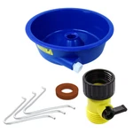 Blue Bowl Gold Concentrator With Control Valve, Wire Legs And Instructions. Fixed Price $92.00.