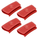Sscon 2PAIRS Hot Handles Silicone Pot Heat Resistance Holder Red. Fixed Price $15.93.