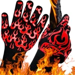 Ubeesize Lengthen Bbq Flame, 1472 Heat Resistant Grill Gloves, In.... Fixed Price $14.05.
