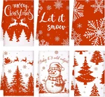 Breling Pcs Christmas Kitchen Towels Blue Snowflake Winter Dish 23.62. Fixed Price $15.10.