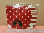 Dots By Park Designs Christmas Mantle Scarf "happy Holly" 43" X 16" New. Fixed Price $14.99.