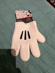 Disney Mickey Mouse Silicone Oven Mitt White/black Sketch. Fixed Price $11.95.