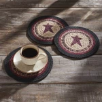Connell Trivet Stencil Stars 8 Inch Diameter Set Of 3 Vhc Brands. Fixed Price $16.95.