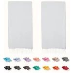 Turkish Beach Towels 2 Pack Oversized 100% Cotton Quick Dry Absorbent Sand-.... Fixed Price $29.32.
