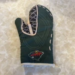 Minnesota Wild Hockey Oven Mitt. Fixed Price $11.99.