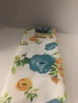 (1) New Beautiful Spring Hand Towel. White With Colors SHIPN24HRS. Fixed Price $11.88.